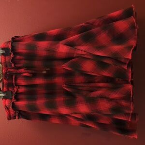 Plaid skirt